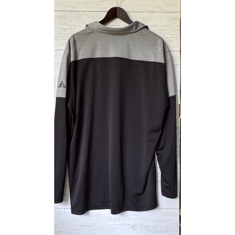 adidas Men's Primegreen Long Sleeve Polo Shirt Size XL - Picture 6 of 6